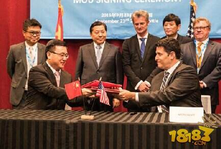 中美互联网论坛<em>微软</em>与<em>百度</em>中国电科等签<em>合作</em>协