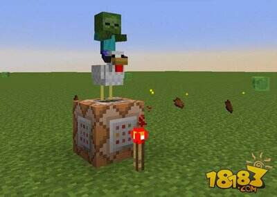 我的世界怎么召唤鸡骑士_18183我的世界专区