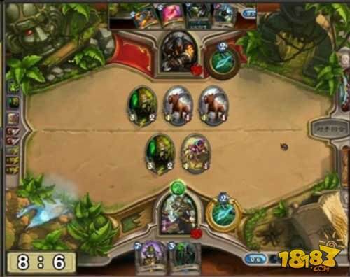 炉石传说对局分析:论T7猎何时该解场