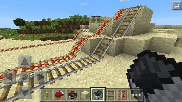 我的世界手机版铁路系统制造方法_18183我的