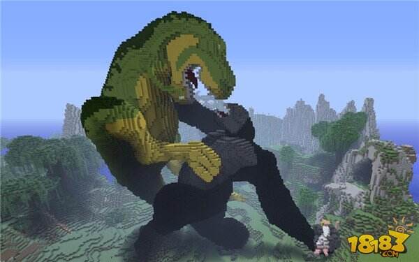 别人的世界长啥样?我的世界宏伟建筑作品赏_