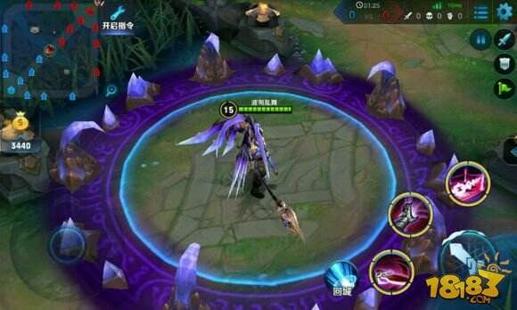 吕布天魔缭乱皮肤特效实测_18183王者荣耀专