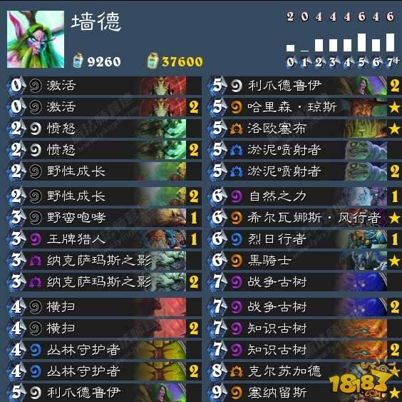 标准前的构筑:德鲁伊职业主流卡组盘点