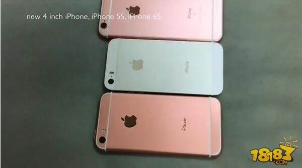 iphone5se真机图片曝光 苹果5S\/5SE\/6S外观对