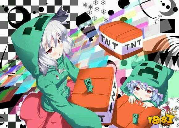 爆炸也要撩!我的世界苦力怕娘图赏(4)_18183我