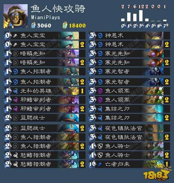 炉石传说标准模式圣骑士卡组流派大全