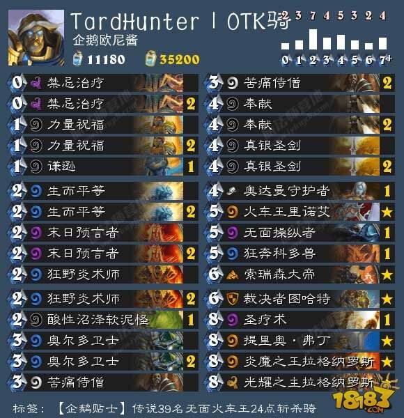 炉石传说标准模式圣骑士卡组流派大全