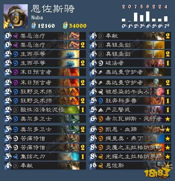 炉石传说标准模式圣骑士卡组流派大全