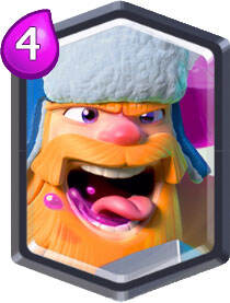 皇室战争狂暴樵夫图鉴 升级属性一览_18183皇室战争专区