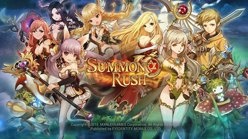 levgames 开发的游戏新作《召唤冲击》(summonrush)从即日起开始封测